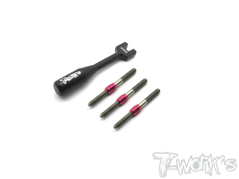 TB-133H Hybrid Titanium Turnbuckle Set ( For Rapide F1 2016 )