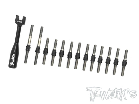TB-135H Hybrid Titanium Turnbuckle Set ( For Awesomatix A800X )