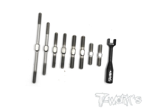 TB-137 64 Titanium Turnbuckle Set For Kyosho Inferno GT2