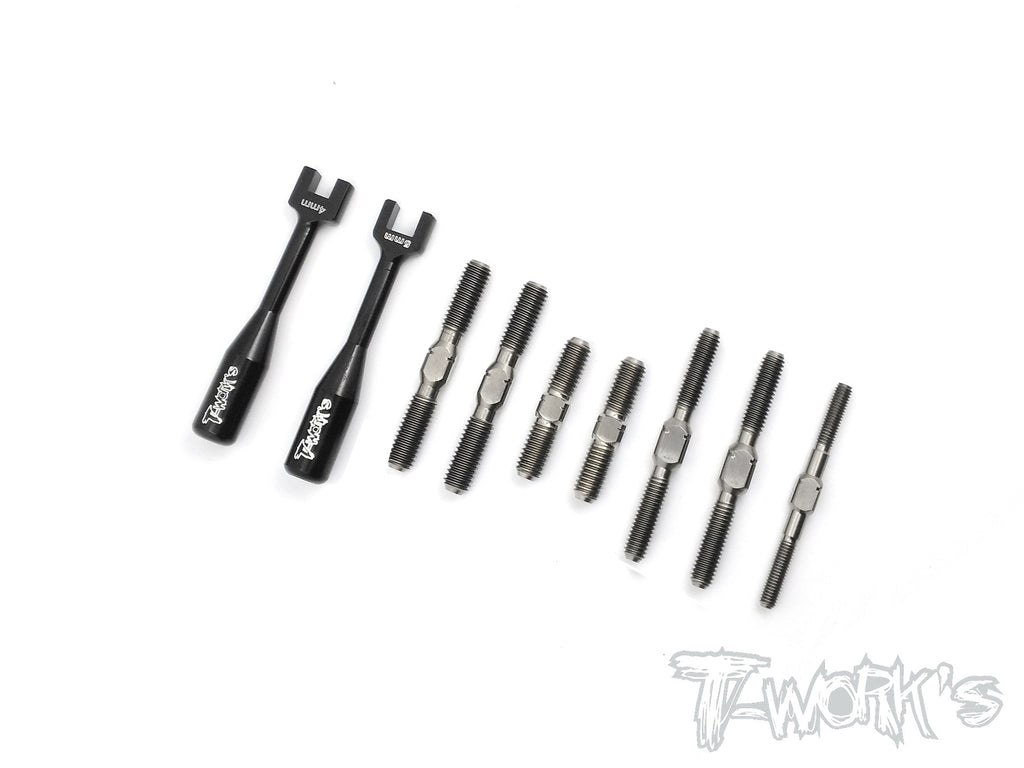 TB-138  64 Titanium Turnbuckle Set ( For Kyosho Inferno GT2 Spec R )