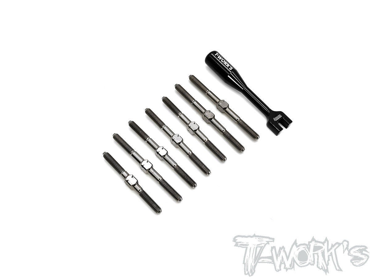 TB-221 64 Titanium Turnbuckle Set ( For Team Associated RC10