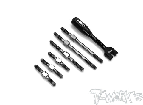 TB-238 64 Titanium Turnbuckle Set ( For Serpent 750 EVO )