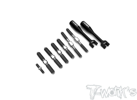 TB-241  64 Titanium Turnbuckle Set ( For Hong Nor X3 GTX E )
