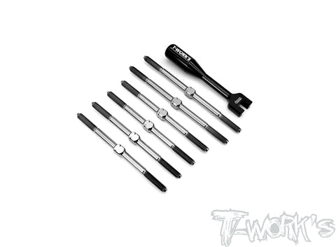 TB-245	64 Titanium Turnbuckle Set ( For Schumacher COUGAR LD2/STOCK SPEC )