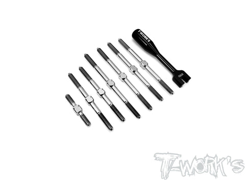 TB-246  64 Titanium Turnbuckle Set ( For Schumacher CAT L1 EVO )