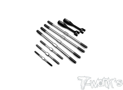 TB-248	64 Titanium Turnbuckle Set ( For TEKNO NB 48.3 )