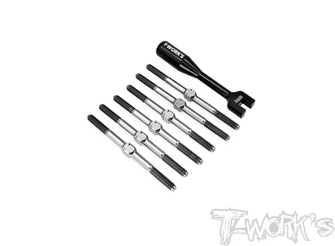 TB-253	64 Titanium Turnbuckle Set ( For Yokomo YZ2 DTM3.1 )
