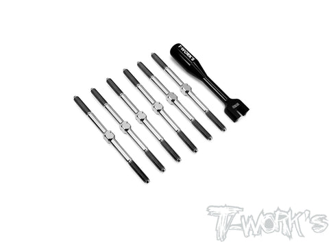 TB-255	64 Titanium Turnbuckle Set ( For Xray XB2'22 )