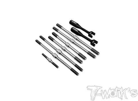 TB-262	64 Titanium Turnbuckle Set ( For Xray XT8 2022 )
