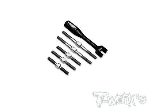 TB-264	 64 Titanium Turnbuckle Set ( For Xray X4F / X4F'24 )