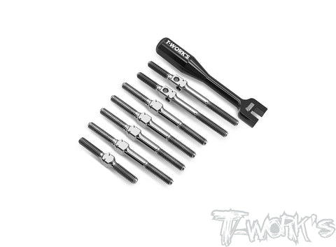TB-271	64 Titanium Turnbuckle Set ( For Serpent X20'23/X20‘24)