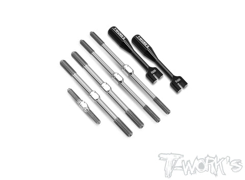 TB-287	64 Titanium Turnbuckle Set( For Sworkz S35-T2 )
