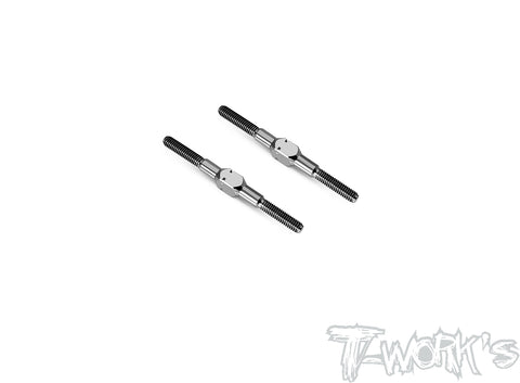 TBS-2636	 64 Titanium Turnbuckles 2.6mm x 36mm