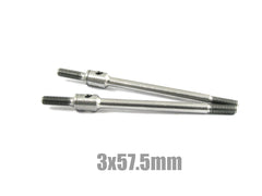 TBSO-3   Titanium Turnbuckles On Road  3mm Series  (6AL/4V grade titanium)