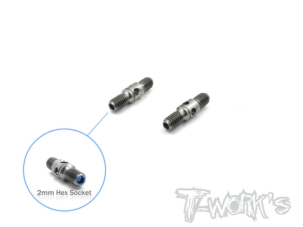 TBSOH-418  64 Titanium Turnbuckles 4mm x 18mm