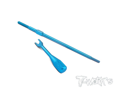 TE-004 M05 Steering Servo Linkage with 4mm Aluminum Turnbuckle Tuner (1 set)