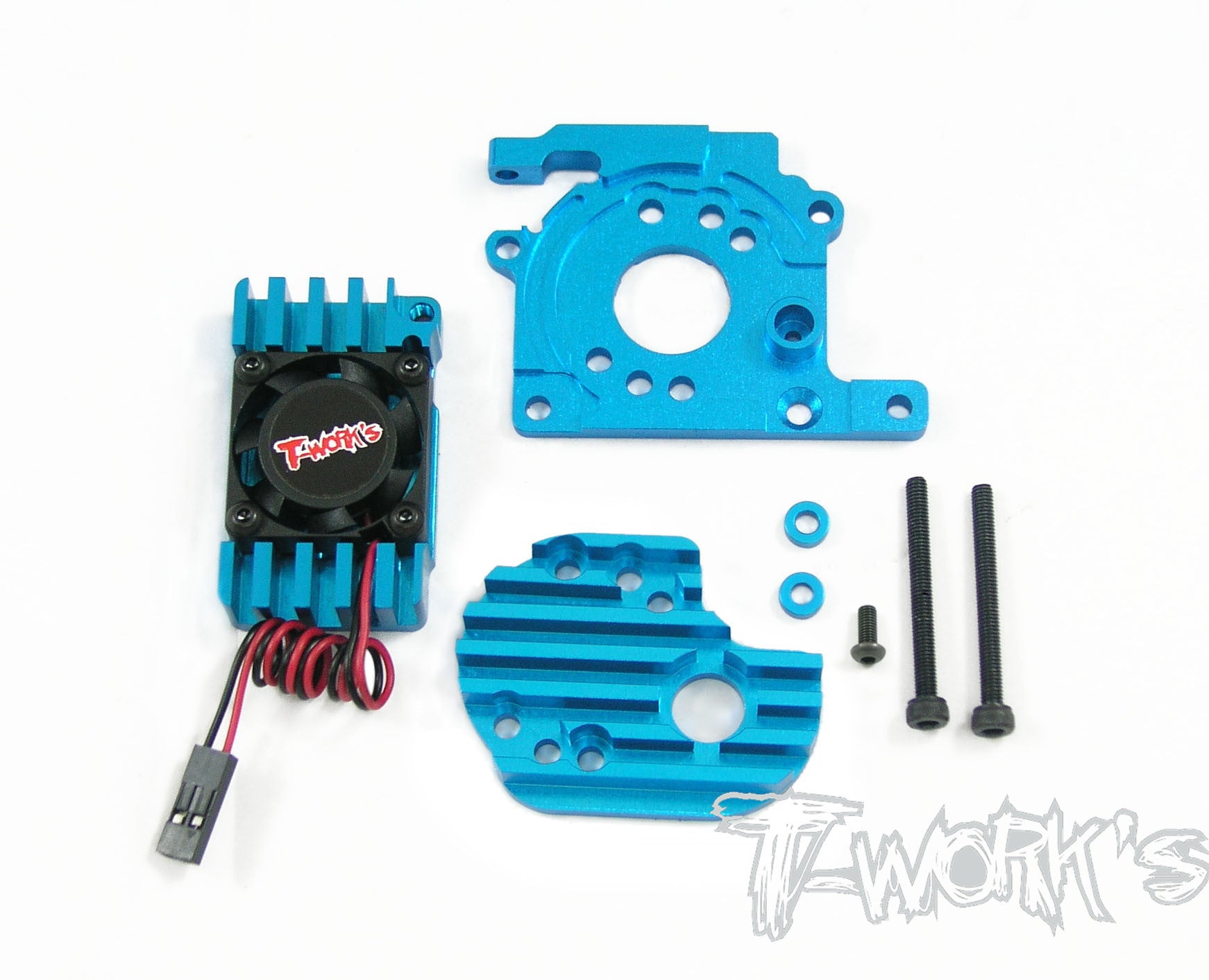NIB Tamiya 1/10 TB Evolution III Aluminum Heat Sink Mount