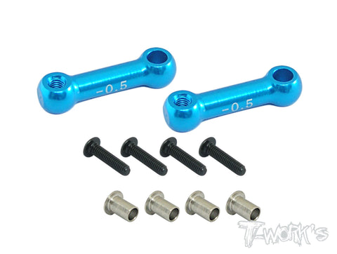 TE-012 M05 Aluminum Front Upper Arm ( -0.5mm )