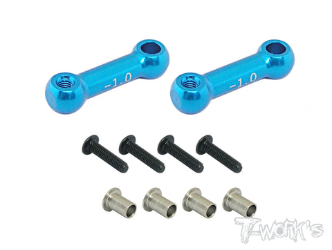 TE-013 M05 Aluminum Front Upper Arm  ( -1.0mm )