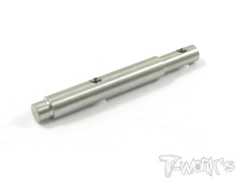 TE-026 64 Titanium Spur Gear Shaft ( For Tamiya?FF03 ?