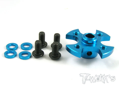 TE-033 Aluminium Light Weight Gear Adapter (For TAMIYA FF03)