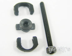 TE-034 Hard Coated Aluminium Diff Joint Set (For TAMIYA FF03)