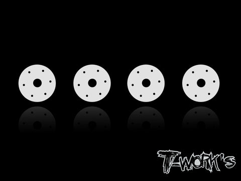 TE-054 Machined 1.0 x 6 Tapered Shock Pistons ( Hotbodies Cyclone )