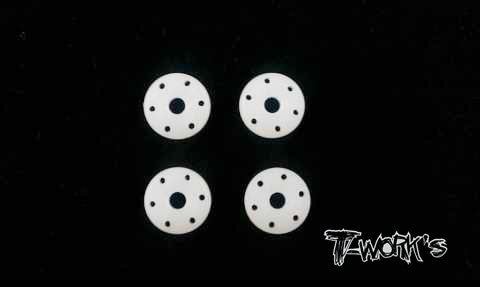 TE-058 Machined 1.0 x 6 Tapered Shock Pistons ( Serpent S411 )