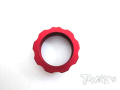 TE-097 Aluminium Damper Retainer with Adjustable Nut For 15mm Spring only ( VBC WildFire D06 )