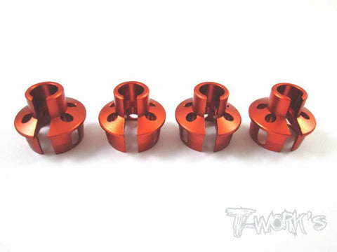 TE-100 Aluminium Damper Retainer ( For Xray XB4/XB2C 2018) 4pcs.