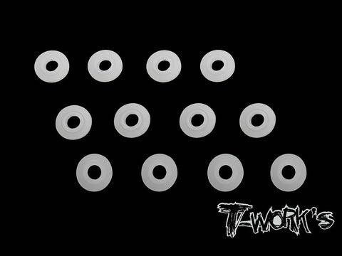 TE-117 POM Shock part frame For Xray T4 & T4'15  12pcs.