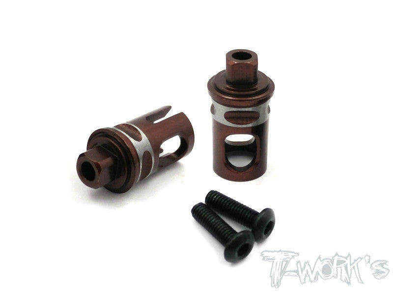 TE-126-H T-work's Spring Steel Front Spool Cups  ( For HPI/HB Pro 5 )