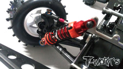 TE-140  Spring Steel 5.8mm Ball with Backstop ( For Kyosho Optima ) 4pcs.