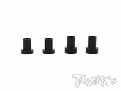 TE-146-B 7075-T6 Alum. Caster Hat Bushings B ( For Team Associated RC10 B6/B6D/B64/B64D/B6.1/T6.1  ) 2 each of 1deg,2deg.