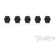 TE-150  7075-T6 Hard Coated Alum. 6mm Pivot Ball  ( For Team Associated RC10 B6/B6D/B64/B64D/B6.1/T6.1  ) 5pcs.