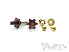 TE-153-S  Spring Steel Light Weight Front Axle ( Team Associated RC10 B6/B6D/B6.1  )
