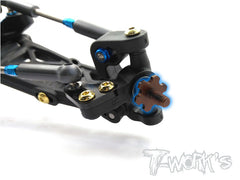 TE-153-S  Spring Steel Light Weight Front Axle ( Team Associated RC10 B6/B6D/B6.1  )