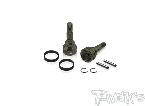 TE-154-X423	 7075-T6 Hard Coated Alum. Drive Axle ( For Xray X4'23  ) 2pcs.