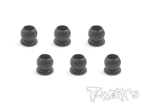 TE-158 7075-T6 Hard Coated Alum. 5.8mm Pivot Ball With 3mm Hex   ( For Xray X1'16/ X1'17  ) 6pcs.