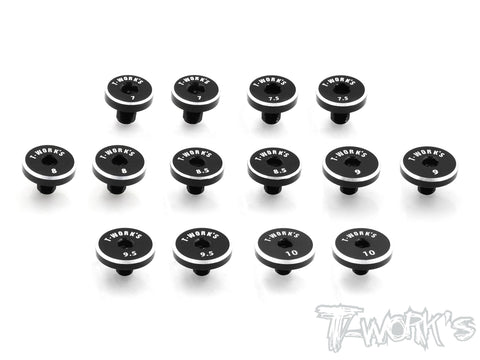 TE-162 7075-T6 Aluminum steering limiter screw For Yokomo BD7'15/16/BD8