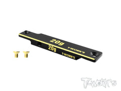TE-165-E Centre Brass Stiffener Weight 20g. for Yokomo BD8