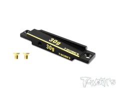 TE-165-F Centre Brass Stiffener Weight 30g. for Yokomo BD8