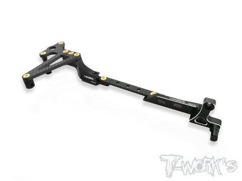 TE-165 7075-T6 Alum. Motor mount And Floating Servo Mount Combo Set ( For Yokomo BD8 )