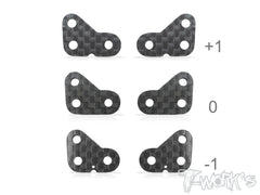 TE-166 Graphite Steering Block Arm Set ( For Team Associated RC10 B6/B6D/B6.1/T6.1  )