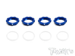TE-169  Alum. Shock Adjustable Nut With Mark ( For Team Associated RC10 B6/ B6D/ B64/ B64D/B6.1/T6.1 )