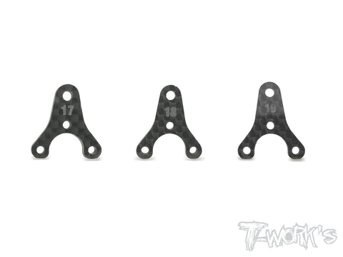 TE-175 Graphite Bellcrank Input Arm Set For Team Associated RC10 B64/B64D