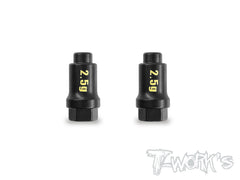 TE-181 Brass Bumper Post  ( For Xray T4'17/18/T4'19/T4'20 ) 2pcs. Each 2.5g