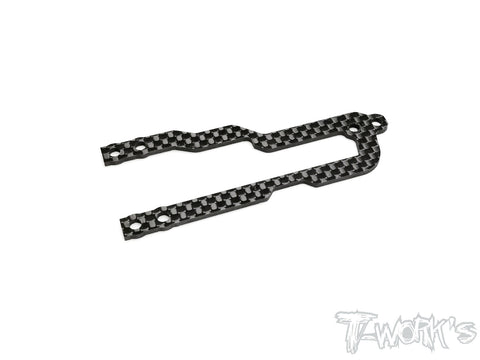 TE-189-R 1.6mm / 2mm Graphite Rear Upper Plate For Mugen MTC1