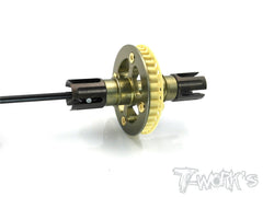 TE-197-M TWIN Trough Spring Steel Solid Driveshaft Adapters For Mugen MTC1
