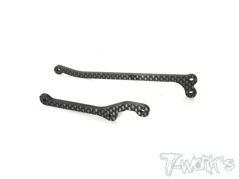TE-204 Graphite Front/Rear Topdeck - 2/2.5/3mm ( For Schumacher Cat L1 )